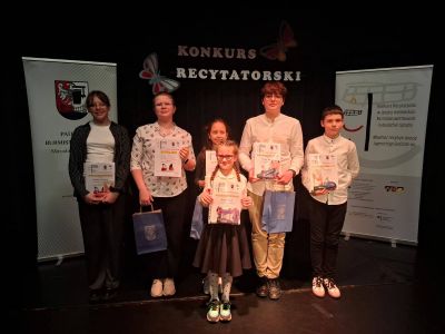 Sukces SP2 w Konkursie Recytatorskim „Jugend trägt Gedichte vor”